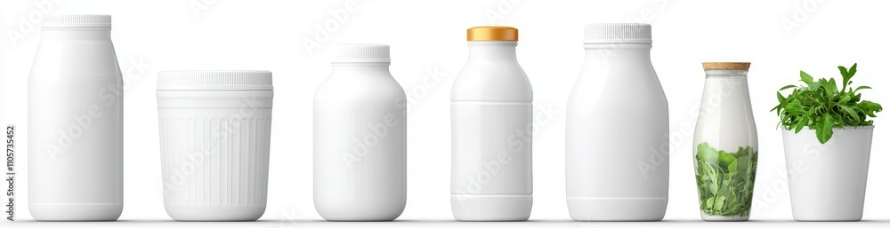 A set of yogurt cup mockups, depicting round and square plastic containers for dairy products and ice cream, isolated on a transparent background, featuring blank spaces for branding. A set of yogurt cup mockups, depicting round and square plastic containers for dairy products and ice cream, isolated on a transparent background, featuring blank spaces for branding.