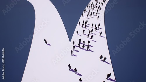 Fork In The Road 3D Video Animation