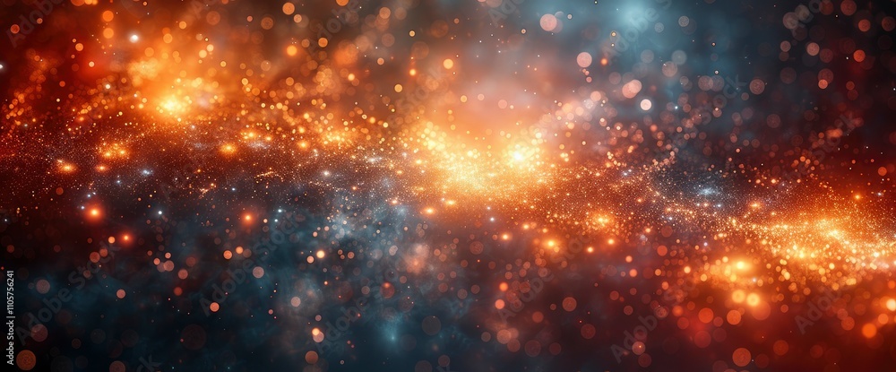 Celestial Sparkles Abstract Cosmic Nebula Background Celestial Sparkles Abstract Cosmic Nebula Background