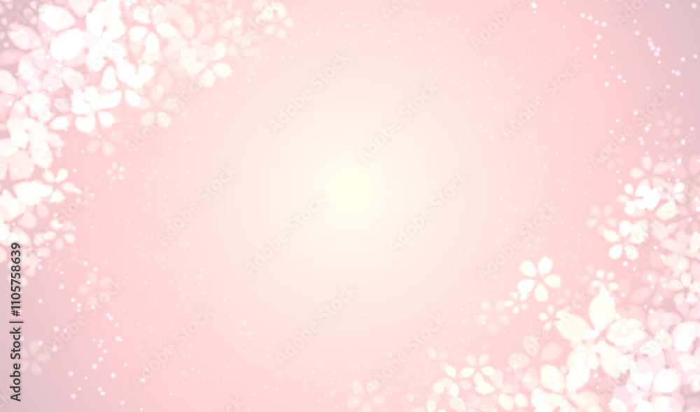 Background of cherry blossoms in full bloom Background of cherry blossoms in full bloom