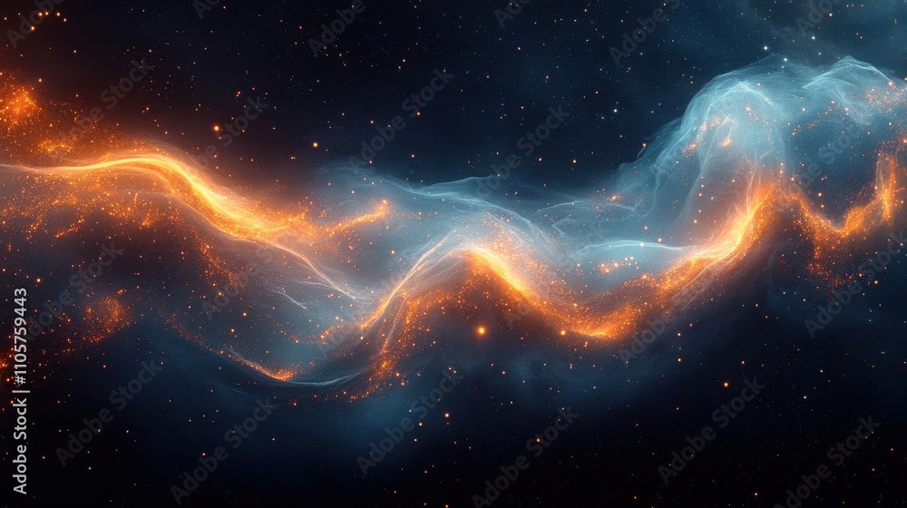Cosmic particle explosions with glowing cyan trails, swirling nebula gradients, and intricate textures Cosmic particle explosions with glowing cyan trails, swirling nebula gradients, and intricate textures