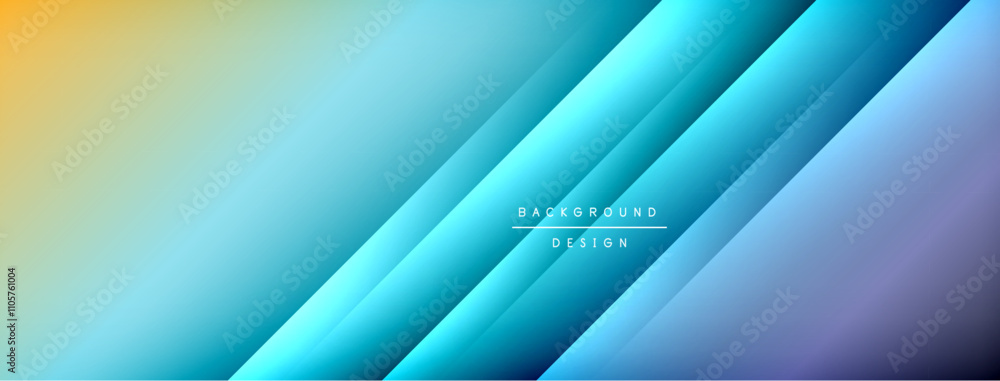 Dynamic shadow lines with gradient colors geometric background Dynamic shadow lines with gradient colors geometric background
