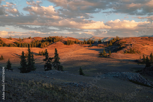 Sunset Over Serene Mountain...