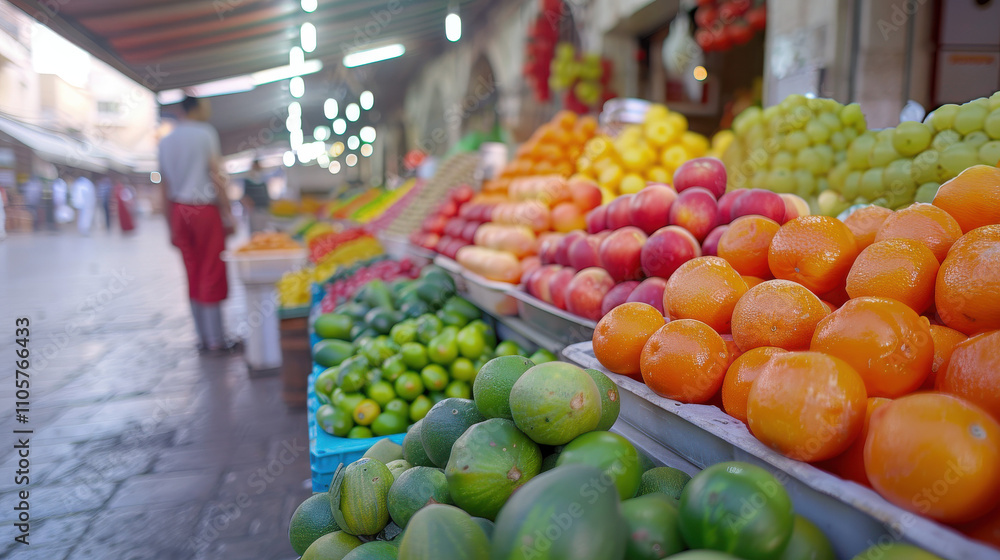 fresh vegetables on market stall fresh vegetables on market stall