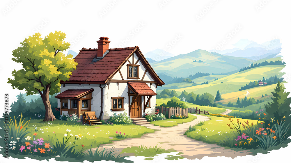 Blissful Harvest in the Enchanted Village Blissful Harvest in the Enchanted Village