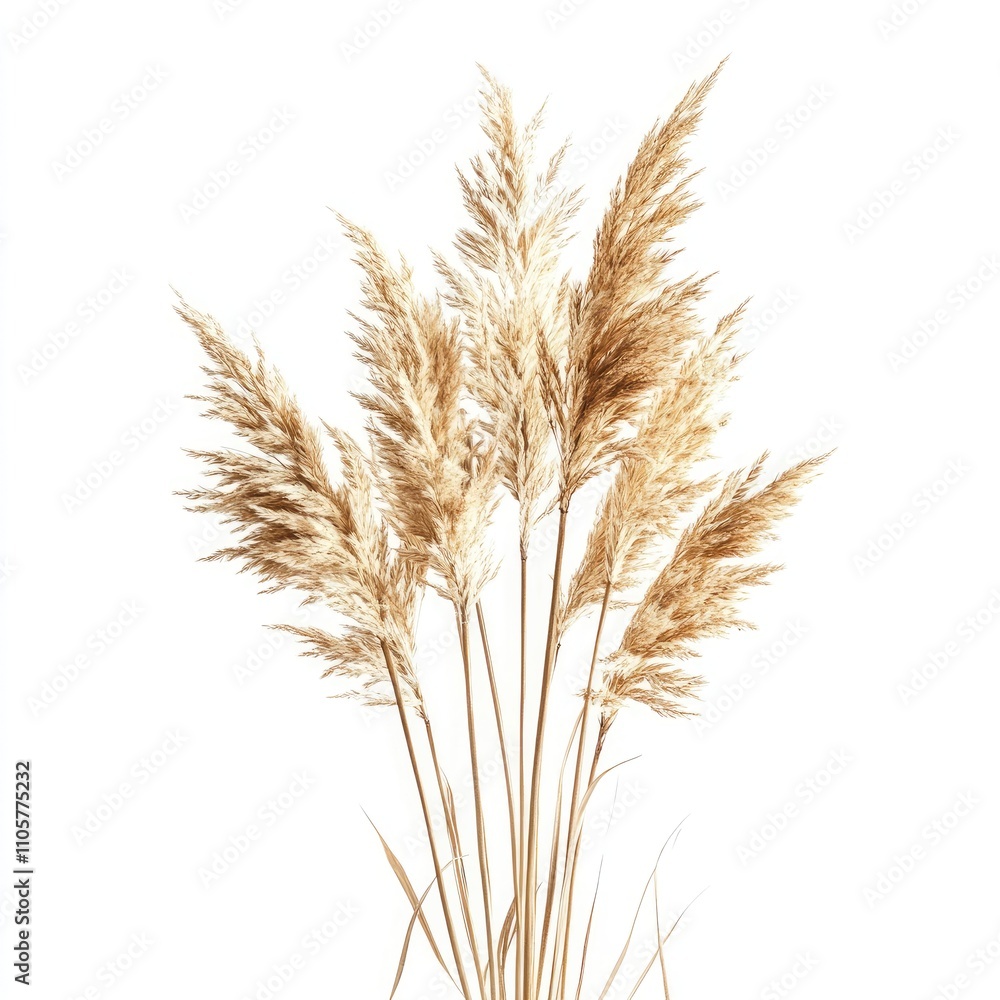 A single gold mesh flower on an isolated white background A single gold mesh flower on an isolated white background