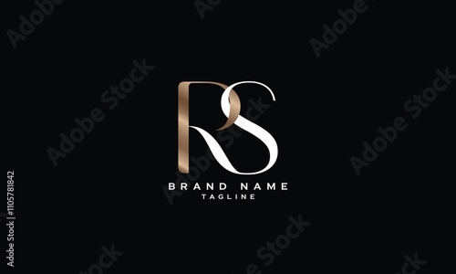 PRS, PSR, RPS, RSP, SRP, SPR, PS, SP, Abstract initial monogram letter alphabet logo design