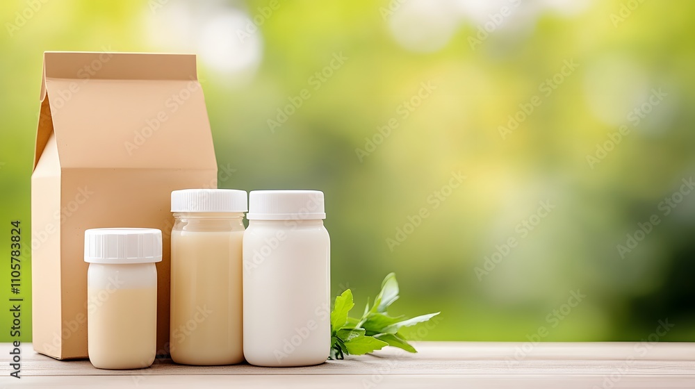 A breast pump and baby bottles on a table in a peaceful setting, symbolizing balance and care A breast pump and baby bottles on a table in a peaceful setting, symbolizing balance and care