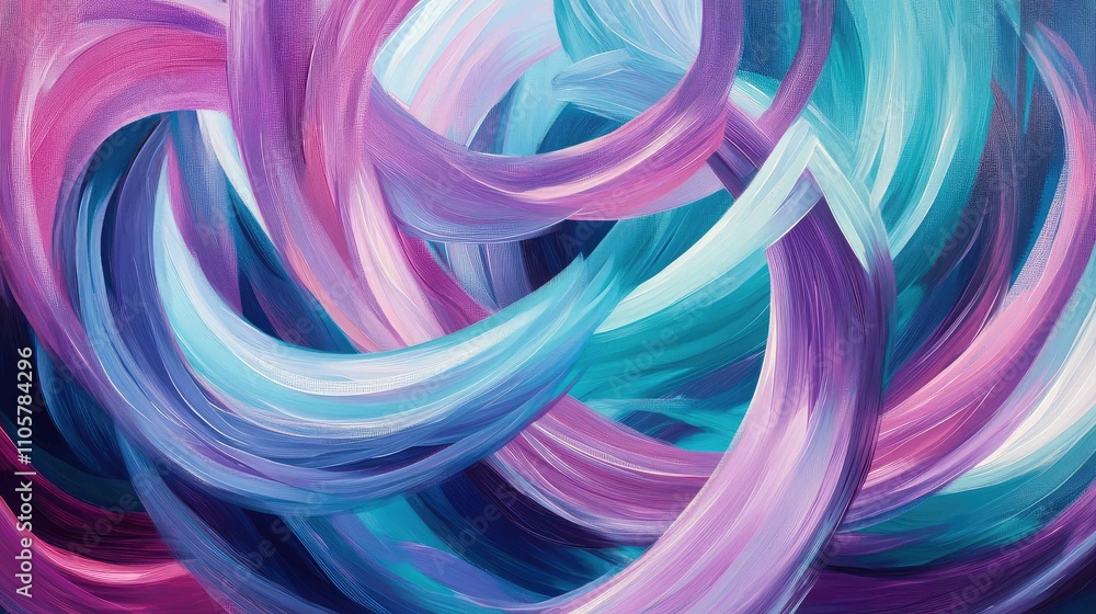 Light trails painted in smooth arcs, layering shades of purple, teal, and pink in dynamic, overlapping strokes Light trails painted in smooth arcs, layering shades of purple, teal, and pink in dynamic, overlapping strokes