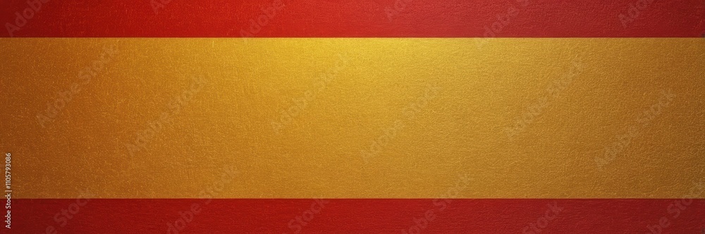 the flag of Spain. It consists of three horizontal stripes: a red stripe at the top, a wider yellow stripe in the middle, and another red stripe at the bottom the flag of Spain. It consists of three horizontal stripes: a red stripe at the top, a wider yellow stripe in the middle, and another red stripe at the bottom