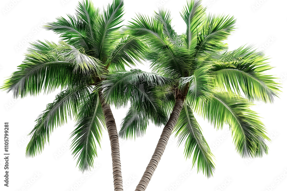 Silhouetted Palm Trees on Transparent Background Silhouetted Palm Trees on Transparent Background