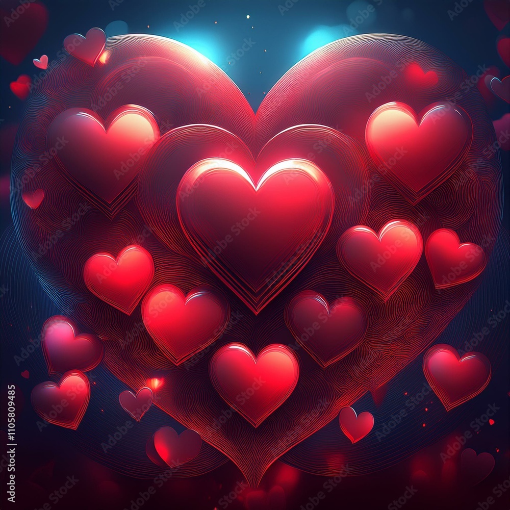 red hearts background wallpaper template graphic resource red hearts background wallpaper template graphic resource