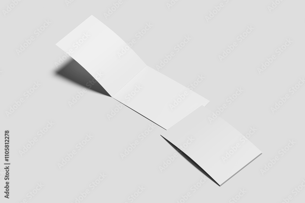 Blank A4 Landscape brochure mockup Blank A4 Landscape brochure mockup