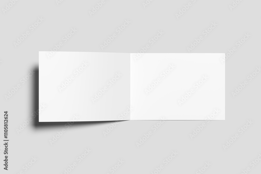 Blank A4 Landscape brochure mockup Blank A4 Landscape brochure mockup