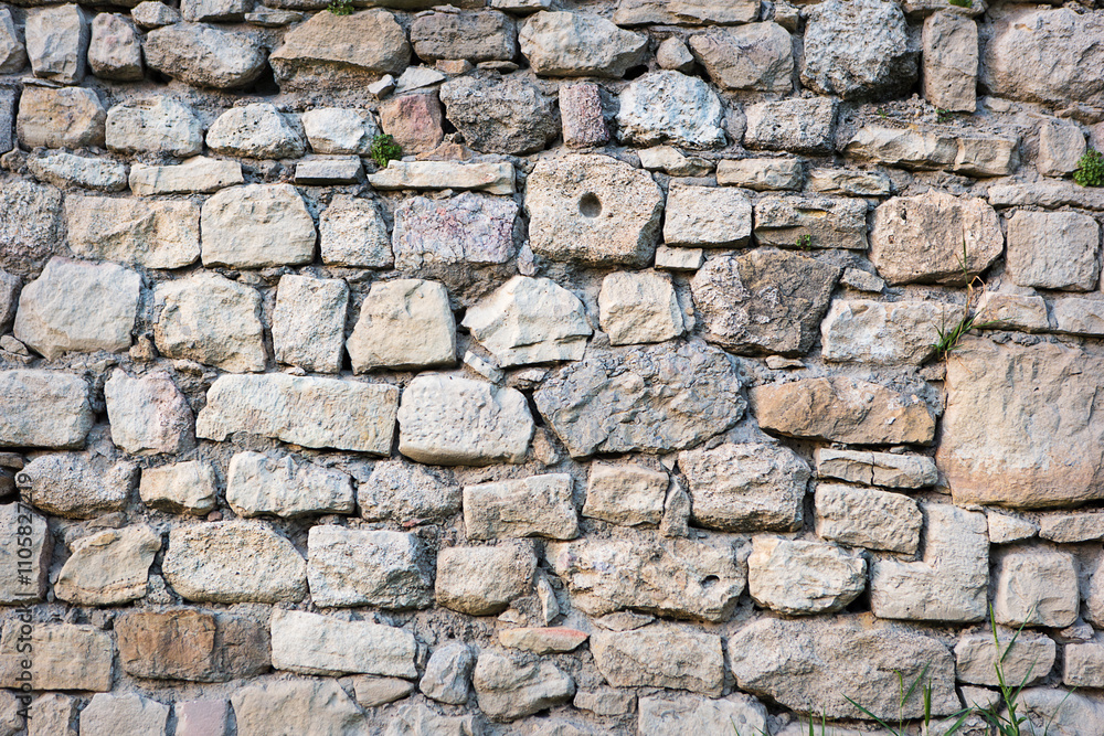 Obraz premium Ancient Stone Wall Texture