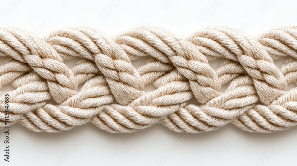 Beige Rope Texture Nautical Knot Pattern Intertwined Cord Background Image Beige Rope Texture Nautical Knot Pattern Intertwined Cord Background Image