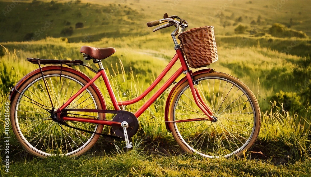 Obraz premium bicycle in the park