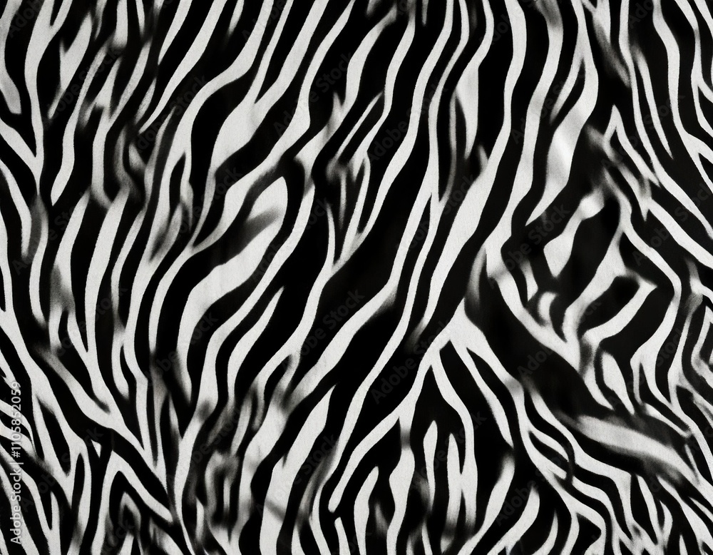 Zebra stripe print design for textiles or fashion, fashion, skin Zebra stripe print design for textiles or fashion, fashion, skin