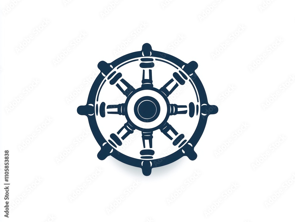 Here's a suggested and keyword list for your stock photo.. Nautical Ship Wheel Icon. Here's a suggested and keyword list for your stock photo.. Nautical Ship Wheel Icon.