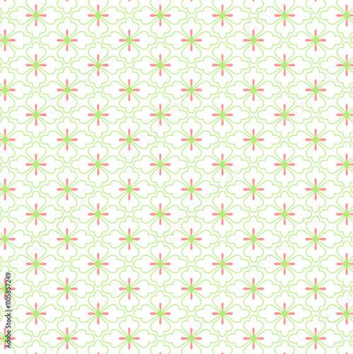 Abstract seamless colorful blossom flower pattern vector art. Foliage wallpaper. floral botanical pattern Design for fashion, fabric, all textile prints, duvet cover, web, wrapping White background.