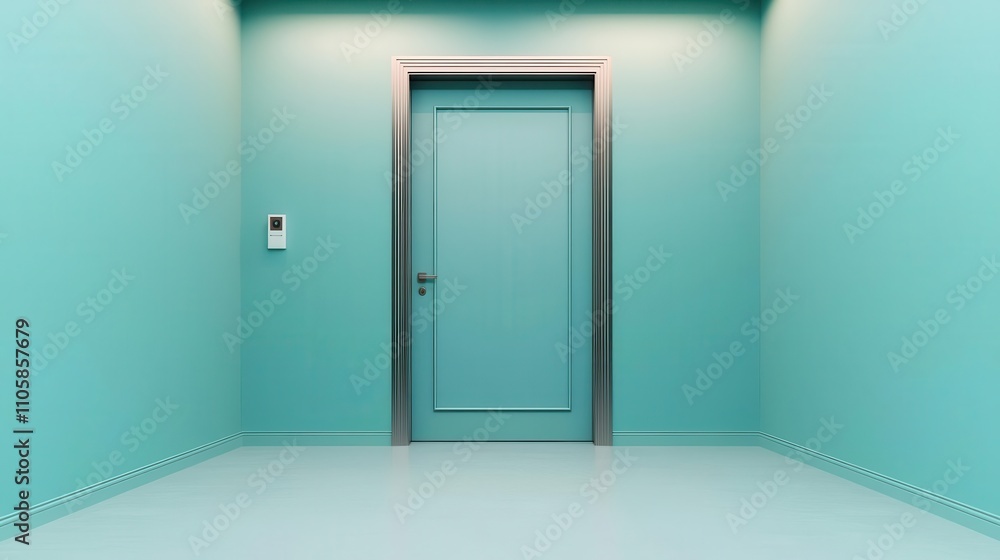 Elevator safety rules, clean layout, 3D illustration Elevator safety rules, clean layout, 3D illustration