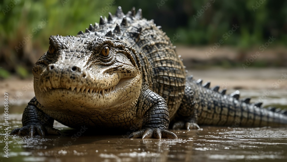 Fototapeta premium Crocodile.