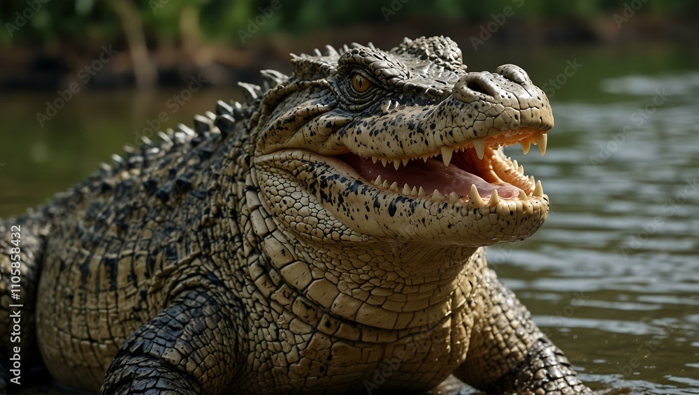 Fototapeta premium Crocodile.