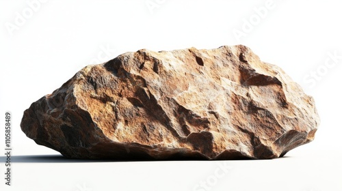 stone, rock isolated on white