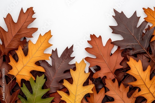 a photostock of a  Abstract AI generated illustration of change of season photo