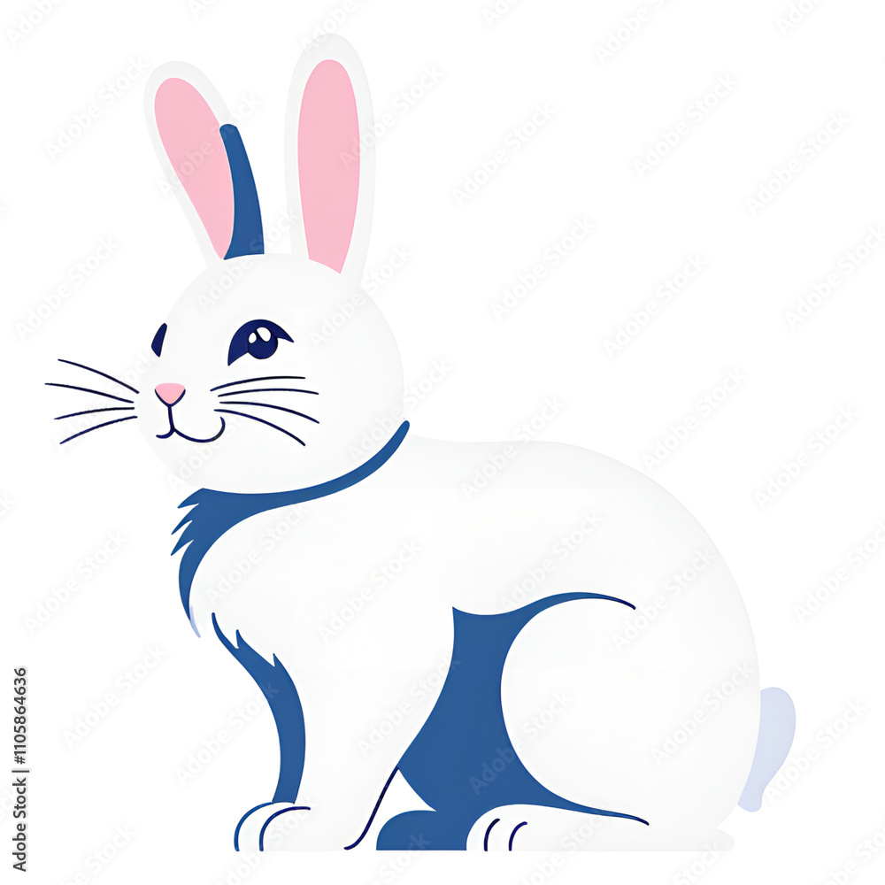 Obraz premium rabbit vector