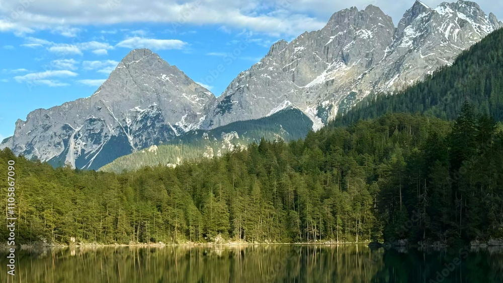 Nature of Swaziland, mountains, forest, lake Nature of Swaziland, mountains, forest, lake
