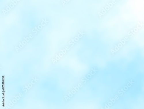 Abstract light blue watercolor for background