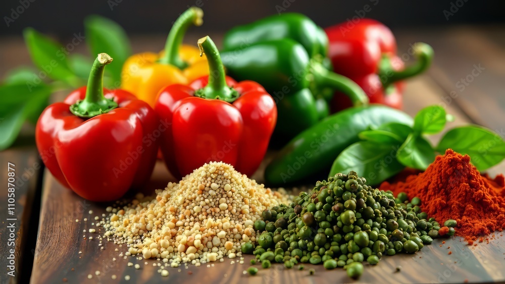 Aromatic Spices & Herbs Kitchen Cuisine Food Still Life Aromatic Spices & Herbs Kitchen Cuisine Food Still Life