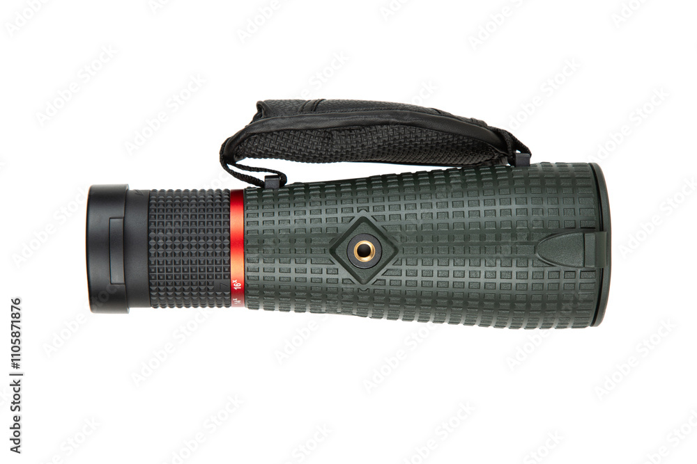 High-quality thermal imaging monocular with a textured grip, lens cap, and ergonomic design, ideal for outdoor activities and wildlife observation High-quality thermal imaging monocular with a textured grip, lens cap, and ergonomic design, ideal for outdoor activities and wildlife observation