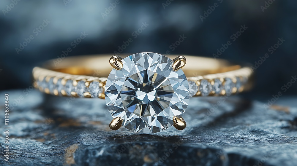 Exquisite Diamond and Gold Engagement Rings Showcasing Elegance and Craftsmanship Exquisite Diamond and Gold Engagement Rings Showcasing Elegance and Craftsmanship
