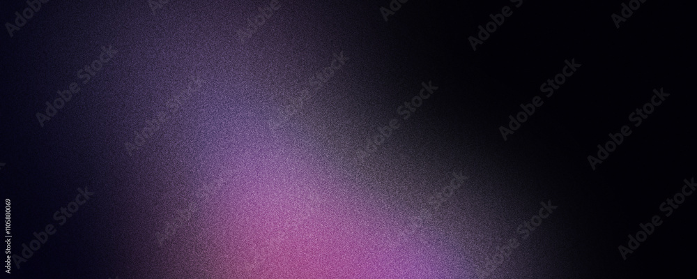 Obraz premium Dark wave purple abstract grainy background