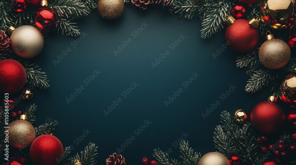 A Festive Christmas Decoration Arrangement: A Timeless Celebration A Festive Christmas Decoration Arrangement: A Timeless Celebration