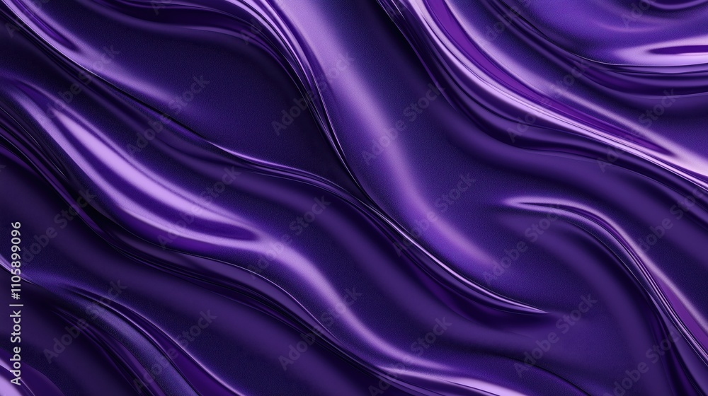 Glossy Purple Satin Fabric Texture Featuring Smooth, Flowing Waves and a Reflective Finish Ideal for Elegant Backgrounds and Design Projects Glossy Purple Satin Fabric Texture Featuring Smooth, Flowing Waves and a Reflective Finish Ideal for Elegant Backgrounds and Design Projects