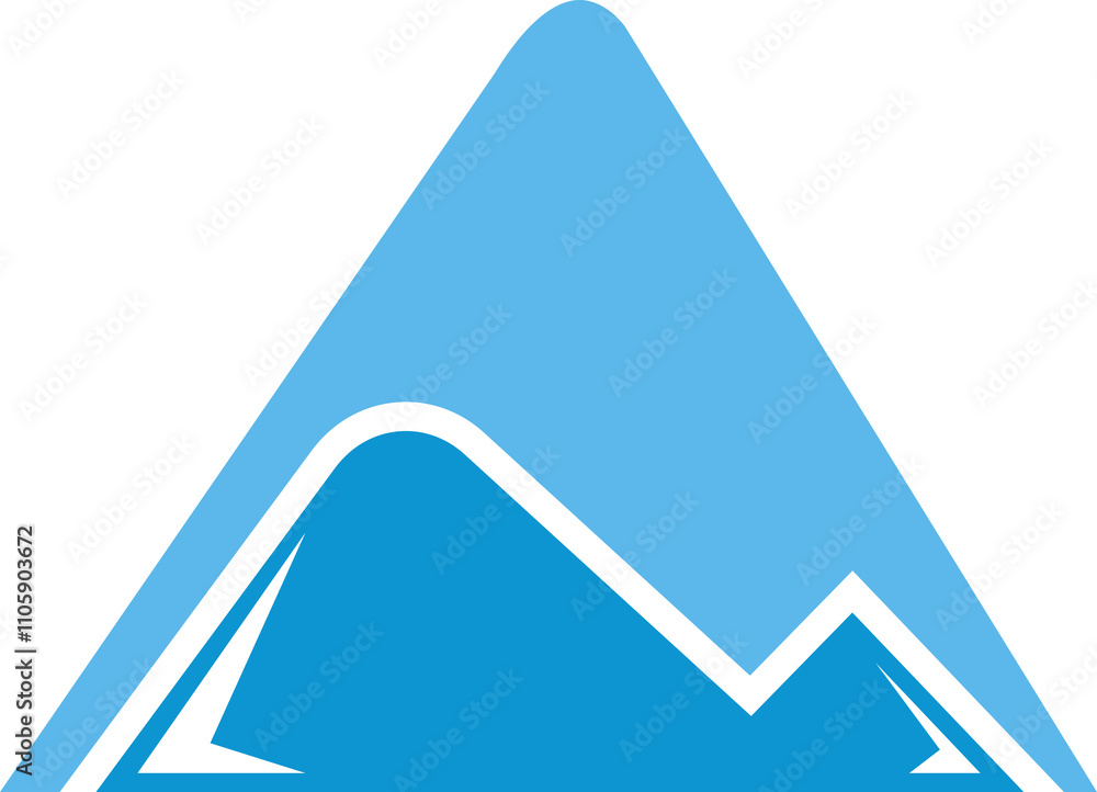 Mountain Silhouette Illustration Mountain Silhouette Illustration