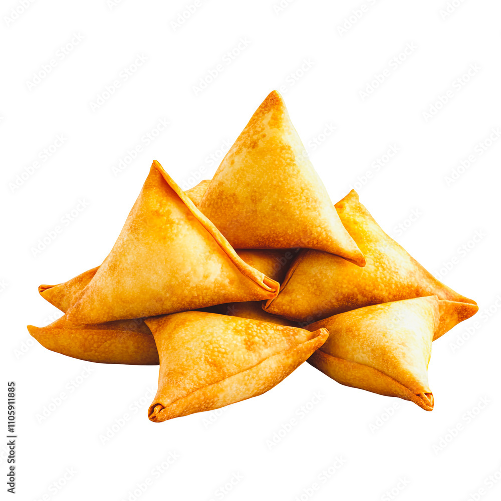 Pile of samosas Pile of samosas