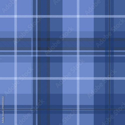 Blue checkered plaid pattern