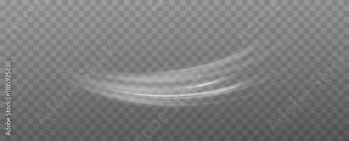 Texture of cold winter wind.Light effect.