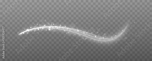 Texture of cold winter wind.Light effect.