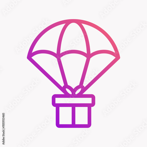 PARACHUTE WITH GIFT BOX