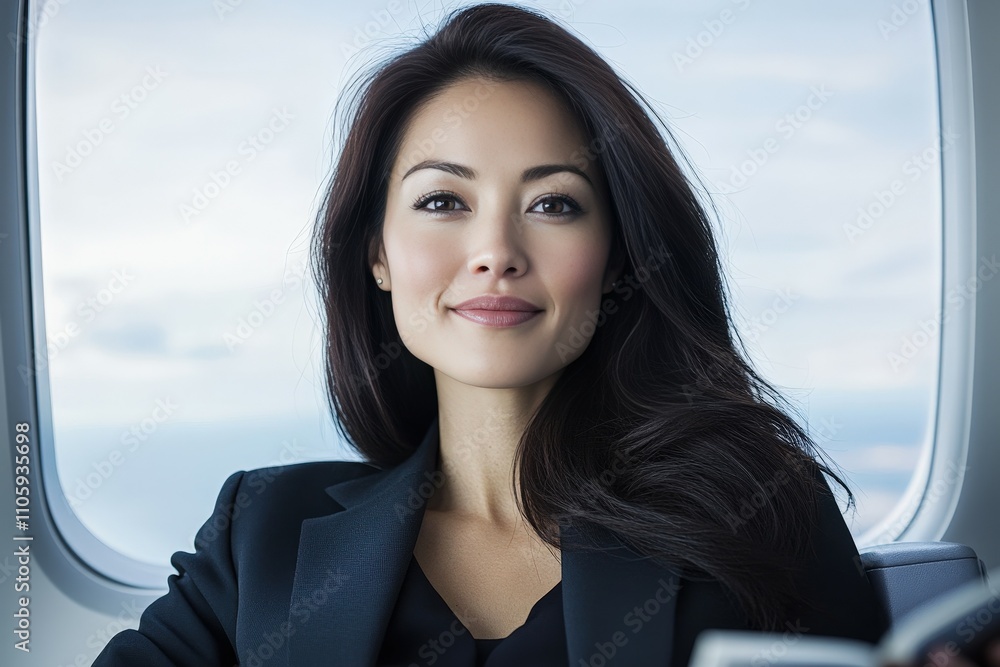 Gray-haired woman sitting at the table and working with project documentation. Beautiful simple AI generated image Gray-haired woman sitting at the table and working with project documentation. Beautiful simple AI generated image