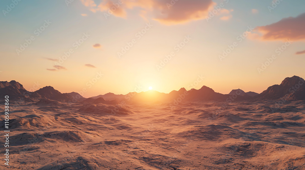 Landscape background stunning desert landscape featuring ancient rock formations under vibrant sunset. warm hues of sky create serene atmosphere, highlighting rugged terrain Landscape background stunning desert landscape featuring ancient rock formations under vibrant sunset. warm hues of sky create serene atmosphere, highlighting rugged terrain
