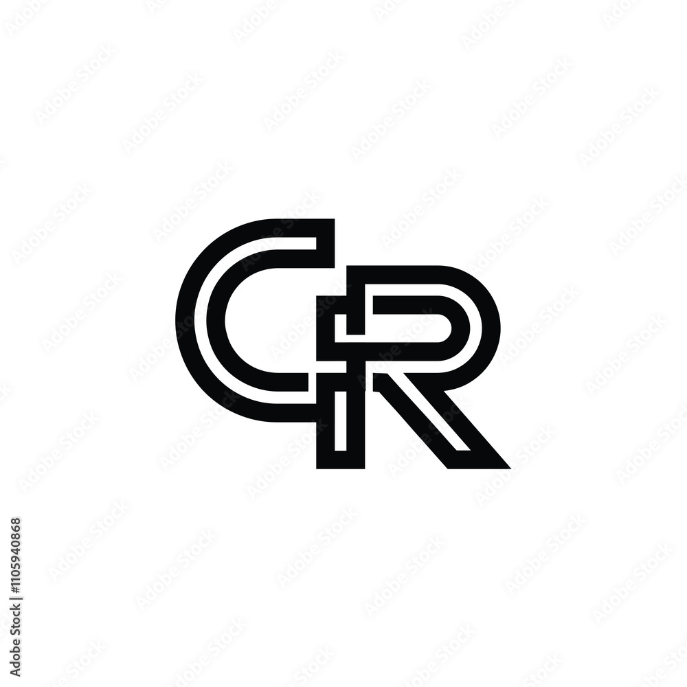 GR monogram logo design letter text name symbol monochrome logotype alphabet character simple logo GR monogram logo design letter text name symbol monochrome logotype alphabet character simple logo