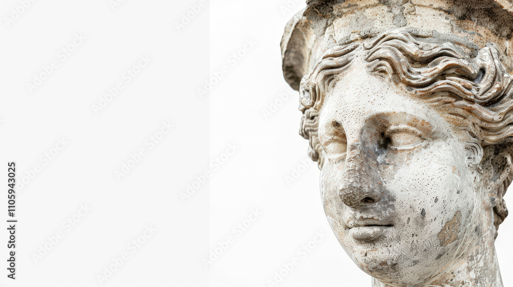 gypsum copy of ancient statue gypsum copy of ancient statue