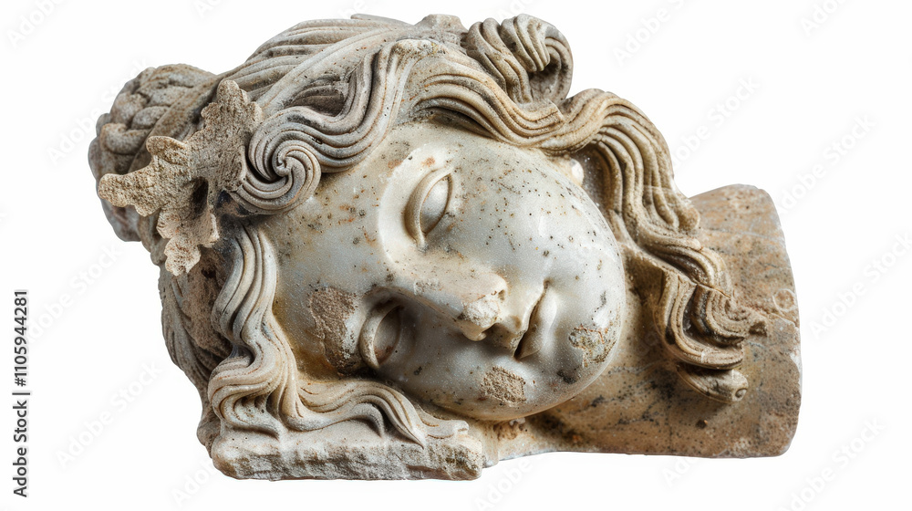 gypsum copy of ancient statue gypsum copy of ancient statue
