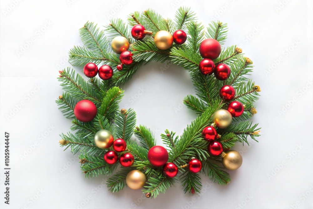 christmas wreath isolated on white christmas wreath isolated on white